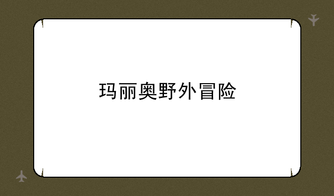 玛丽奥野外冒险