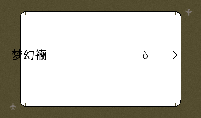 梦幻西游公开号大全