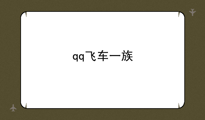 qq飞车一族