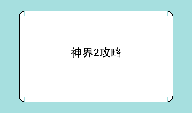 神界2攻略